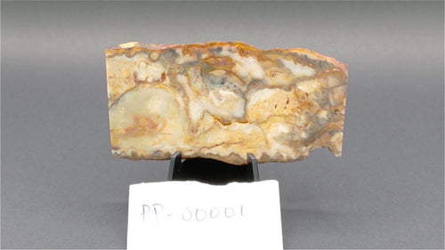 Graveyard Point Chalcedony Slab 3.25x1.75" 3/8" Thick Owyhee Oregon PP-00001