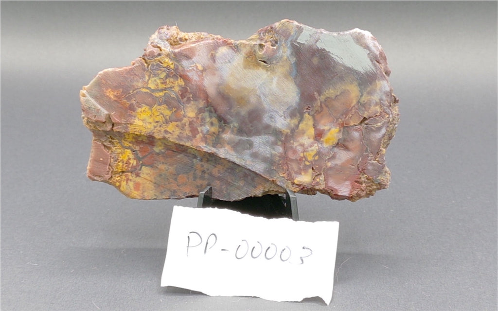 Haystack Butte Jellybean Jasper Slab 4x2" 1/4" Thick Oregon PP-00003