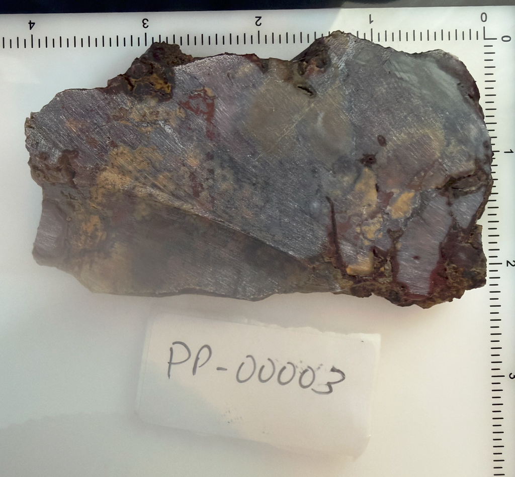 Haystack Butte Jellybean Jasper Slab 4x2" 1/4" Thick Oregon PP-00003