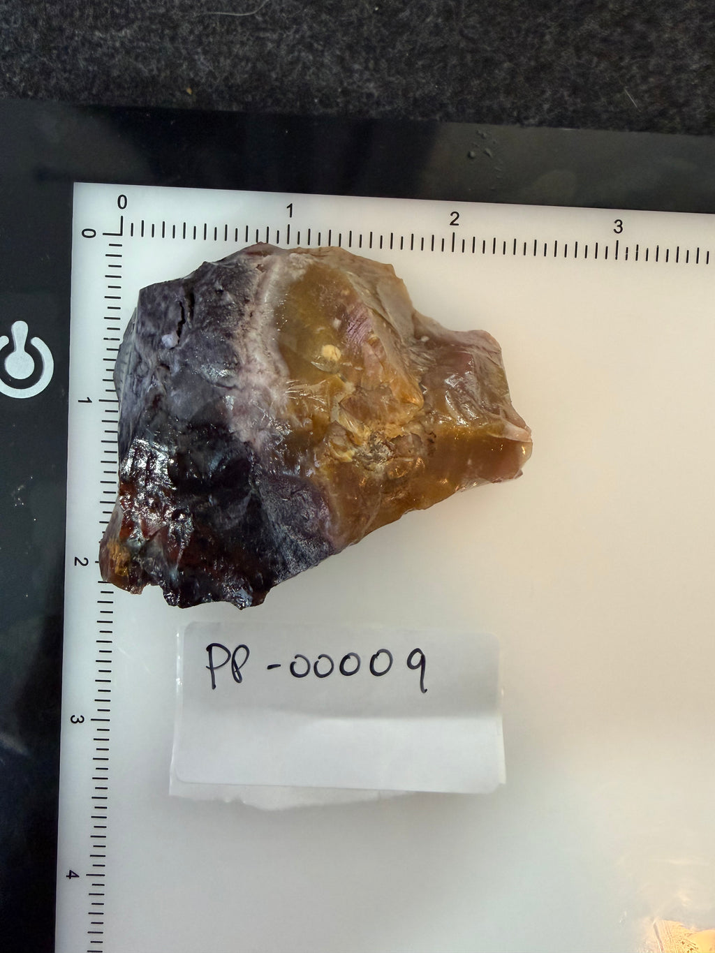 Jellybean Jasper Agate Nodule Half 2.25x2" 3.252 oz Haystack Butte Oregon PP-00009